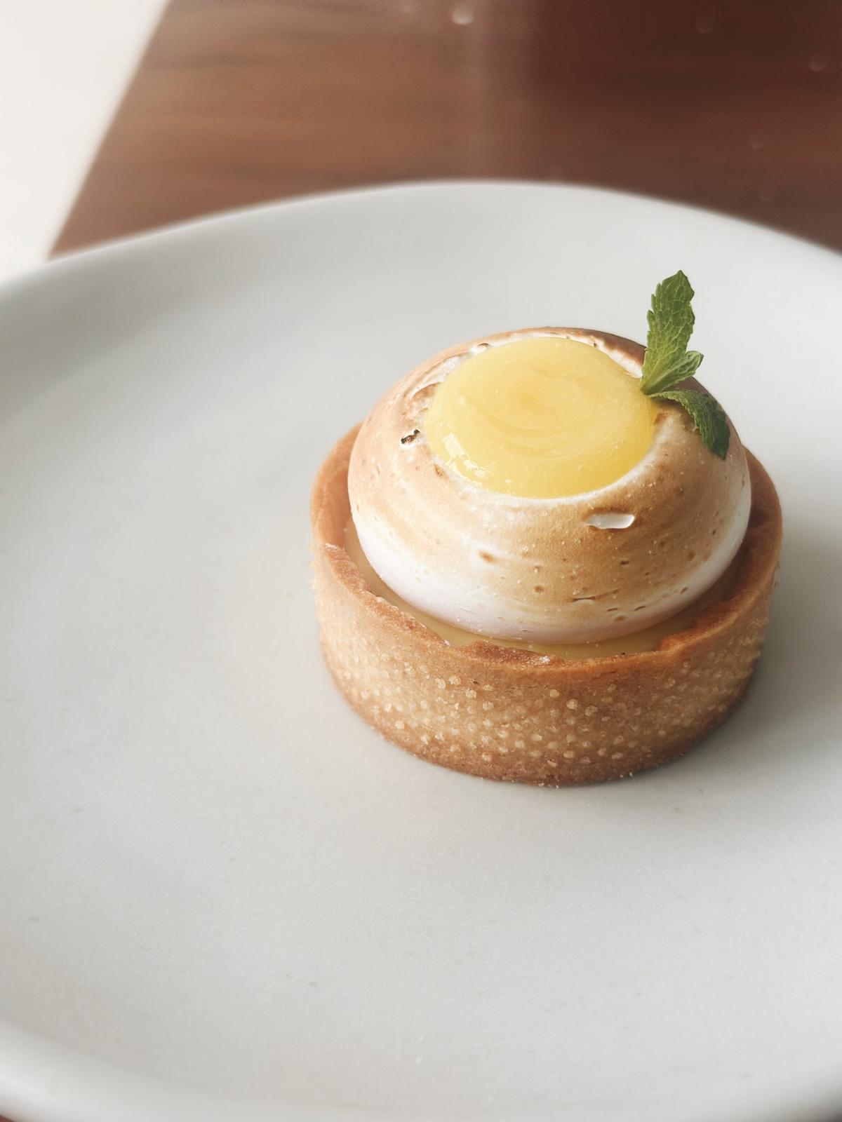 Yuzu Meringue Tart