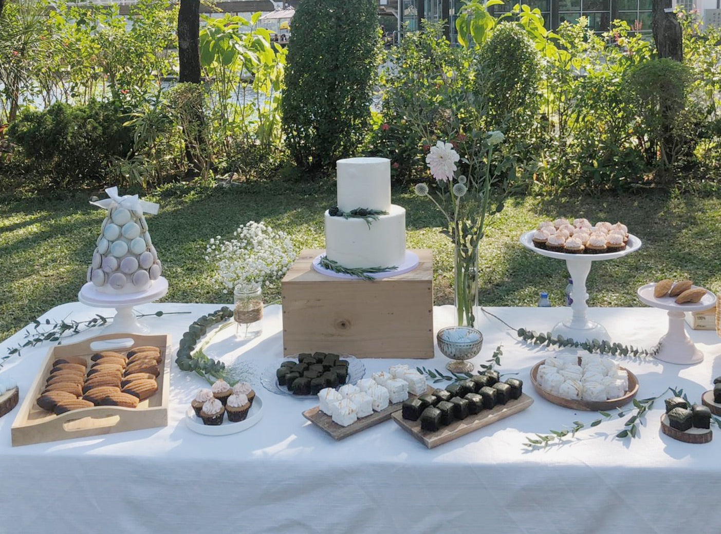 結婚甜品桌一站式設計服務 SET-UP 鮮花佈置
