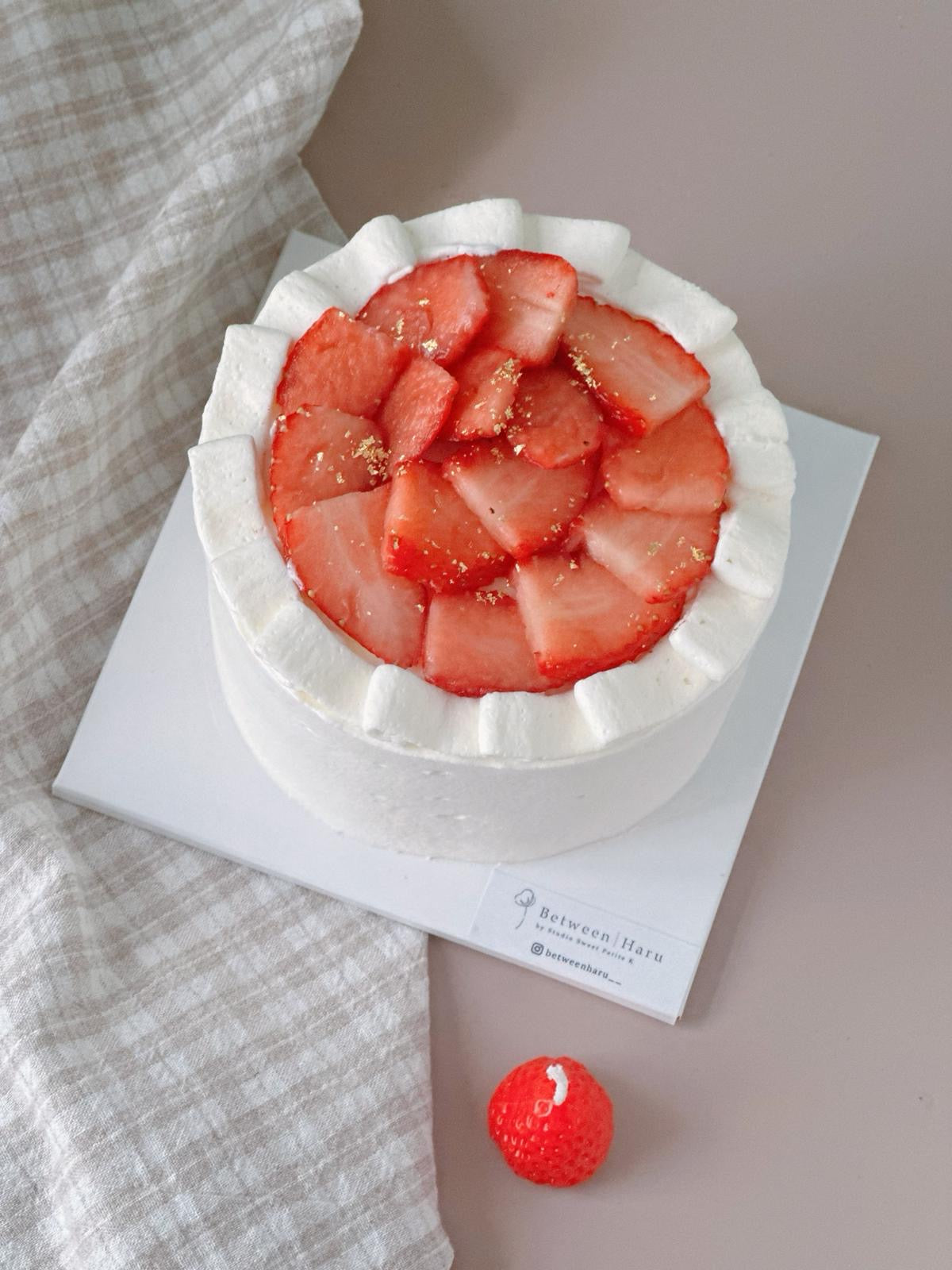 韓國草莓鮮乳酪froyo忌廉蛋糕| 生日蛋糕首選| 香港手作限定